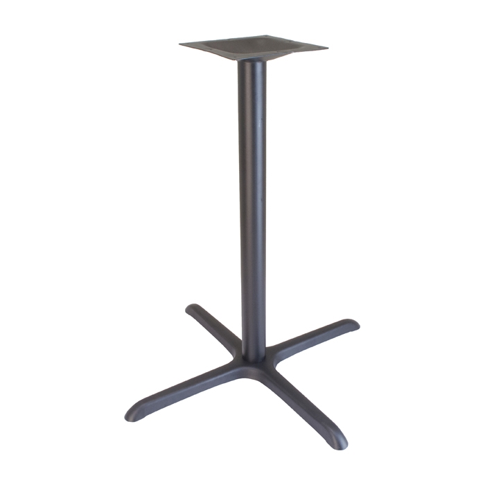 Bar height table base