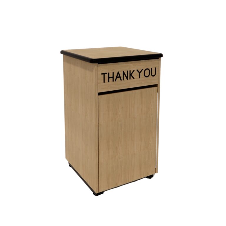 Swing Door Dur-A-Edge Waste Receptacle