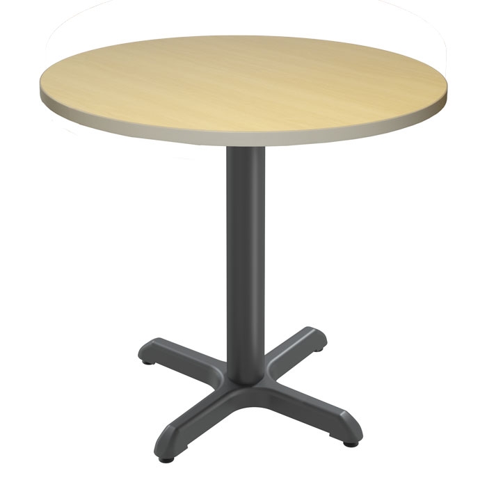 Round PVC edge top table