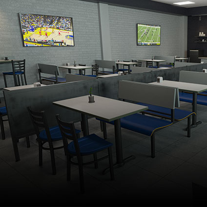 Booths  Durable Seating for Restaurants Cafeterias & Breakrooms