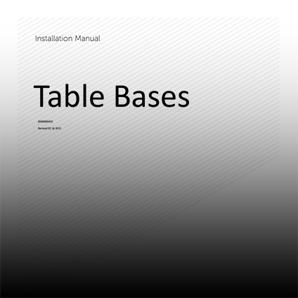Table Base Instructions tile image.