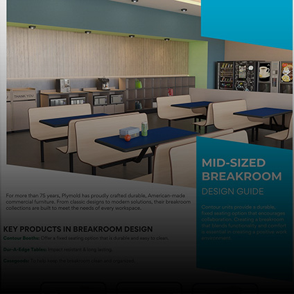 Mid-Size Breakroom Design Guide tile image.